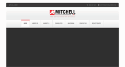 Desktop Screenshot of mitchellrubber.com
